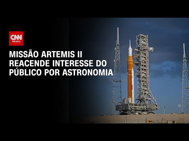 Brasil na Lua: missão Artemis Il reacende sonho espacial no país | LIVE CNN