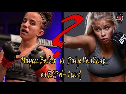 UFC BEIJING WEIGH IN RESULTS CONOR MCGREGOR KICKBOXING MAYCEE BARBER VS PAIGE VANZANT