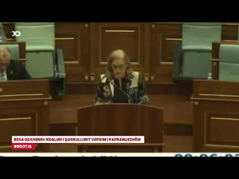 Besa Gaxherri: Ndalimi i Qarkullimit Veprim i Papranueshëm