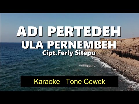 ADI PERTEDEH ULA PERNEMBEH - Karaoke tone cewek - POP