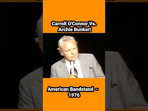 #carroll #oconnor #vs #archiebunker #americanbandstand #allinthefamily #epic #funny #comedy #legend