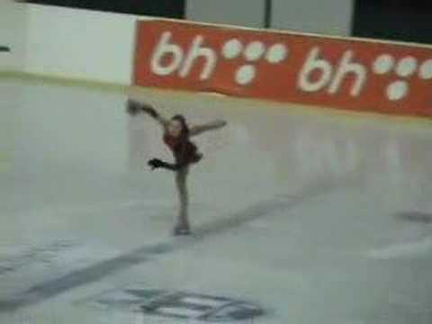 Mila Petrovic open BIH championships 2007 SHORT PROGRAM