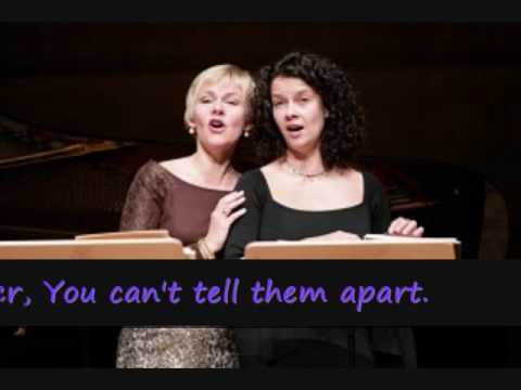 Barbara Bonney  Angelika Kirchschlager Malcolm Martineau "Die Schwestern" Johannes Brahms