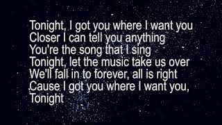 Alex Band Tonight lyrics