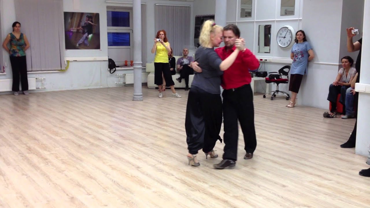 EdissaDNItango. Alex Barbolin y Elvira Malishevskaya. Ревью урока вальса.