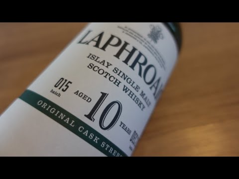 Laphroaig 10YO Cask Strength Batch 15, 56.5% - Whisky Wednesday