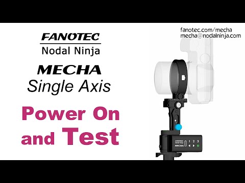 Power ON and Test – Single Axis MECHA