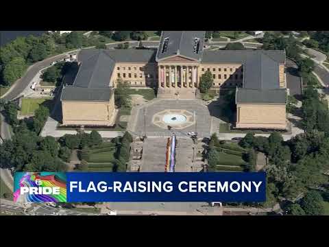 Philadelphia kicks off Pride Month with a flag-raising ceremony Friday morning.