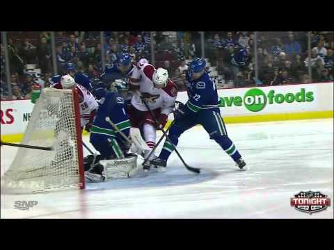Canucks vs Coyotes Highlights 1/26/14
