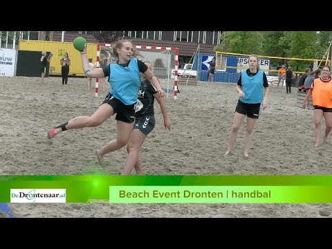 Strandhandballers strijden om een plekje op het NK in juli in Biddinghuizen Strandhandballers strijden om een plekje op het NK in juli in Biddinghuizen
