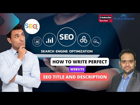 How to Write SEO Friendly Meta Title and Description  SEO Onpage Tutorials 2024