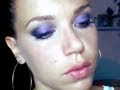 Frozen Violet Make up!