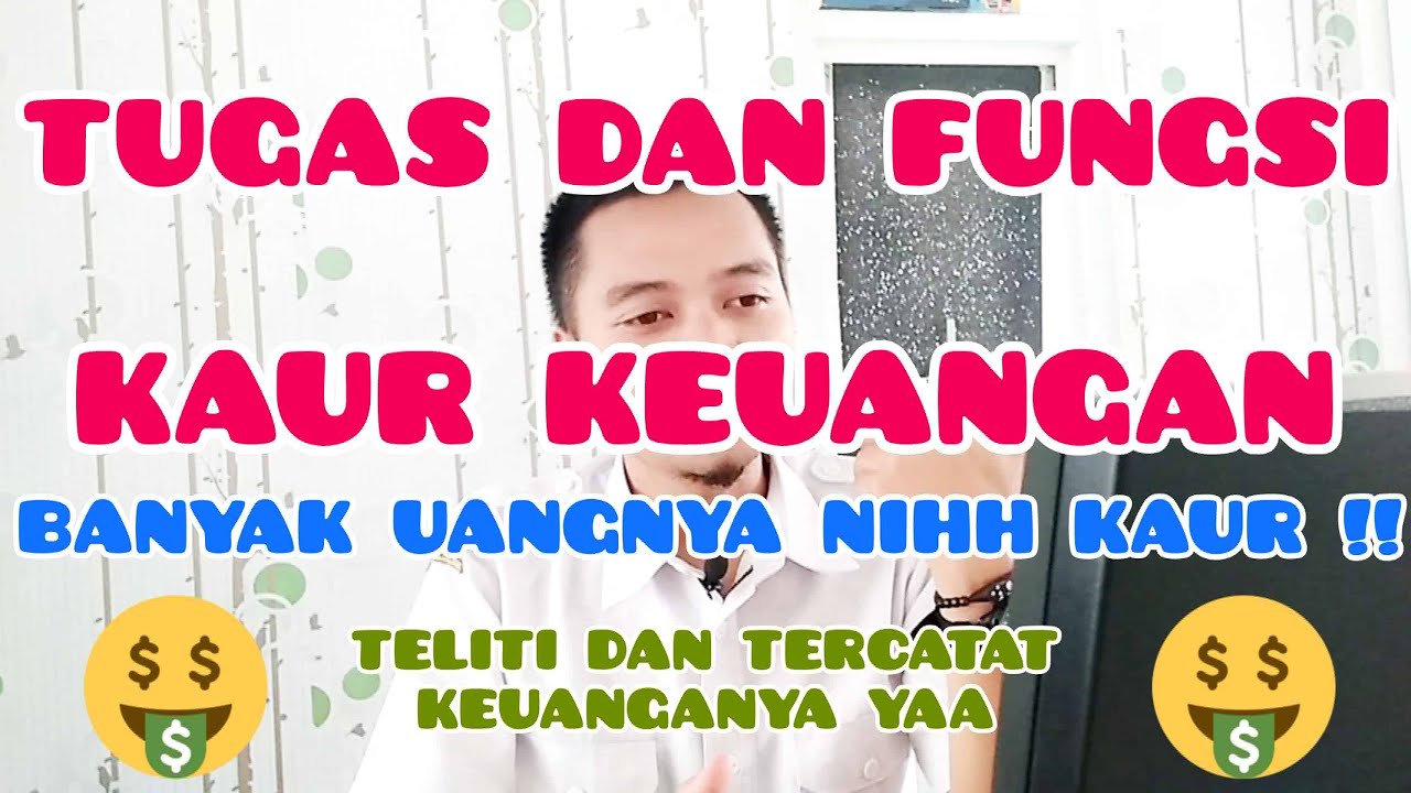 Tupoksi Kaur Keuangan Desa