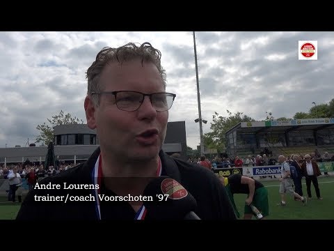 Interviews Voorschoten'97 na kampioenswedstrijd tegen Te Werve