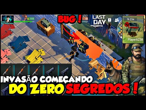 ●PRIMEIRA VEZ BUG DA MORTE NA INVASÃO! BAÚS LOTADOS DE ARMAS BASE Player6238 👁 Last Day On Earth