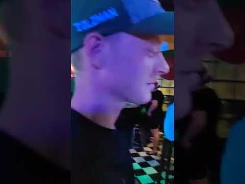 Tully's Beer Pub in downtown Vientiane, Laos