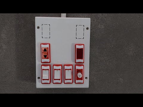 Two way switch wiring practical video