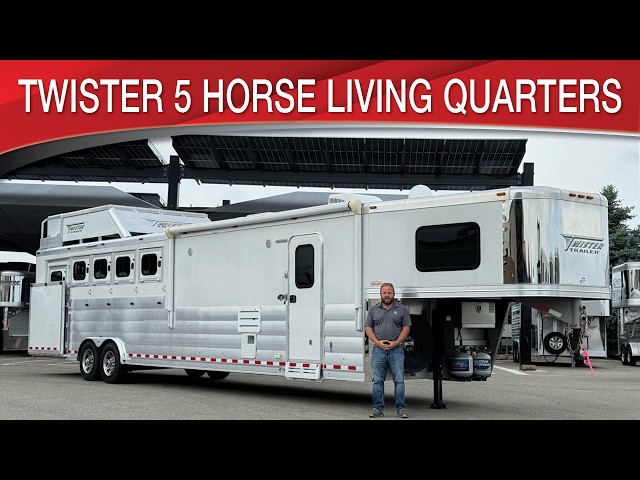Preview image of Twister 5 Horse Living Quarters By Trail Boss youtube video