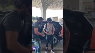 Hrithik Roshan with son spotted at airport