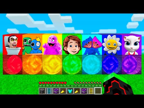 Escape Rainbow Portals in Zombie Infested Minecraft!