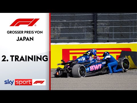 Horror-Crash & Feuer! | 2. Freies Training - Highlights | Großer Preis von Japan | Formel 1 2025