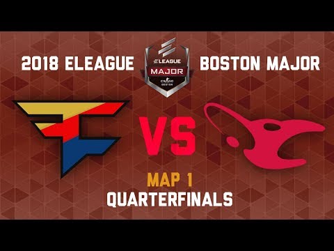 FaZe vs Mousesports - Quarterfinals Map 1 de_nuke (BO3) - CS:GO ELEAGUE Major Boston 2018