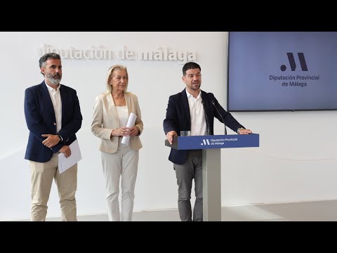 Comparecencias de portavoces previas al pleno de abril de la Diputacin de Mlaga