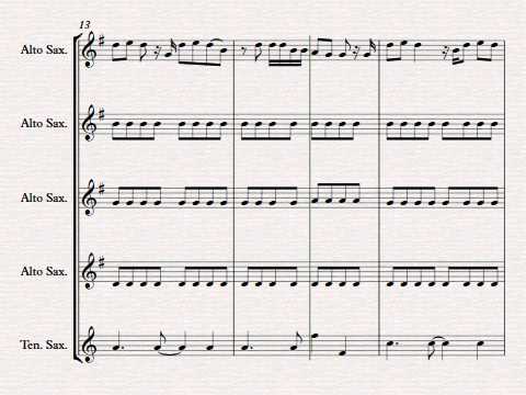 Roar (4 Altos 1 Tenor)