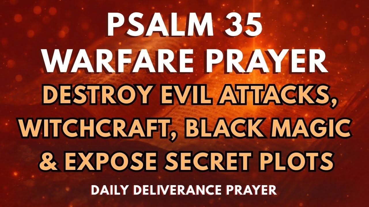 Psalm 35 Warfare Prayer | Destroy Evil Attacks, Witchcraft, Black Magic and Expose Secret Plots