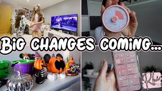 Decorating For Halloween, ADHD Hacks & Big Scary Changes - Chatty Vlog