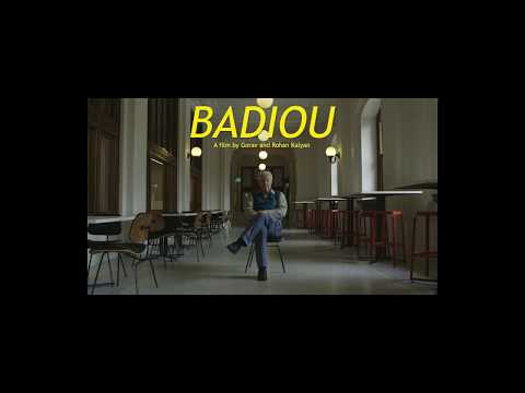 Alain Badiou video 1