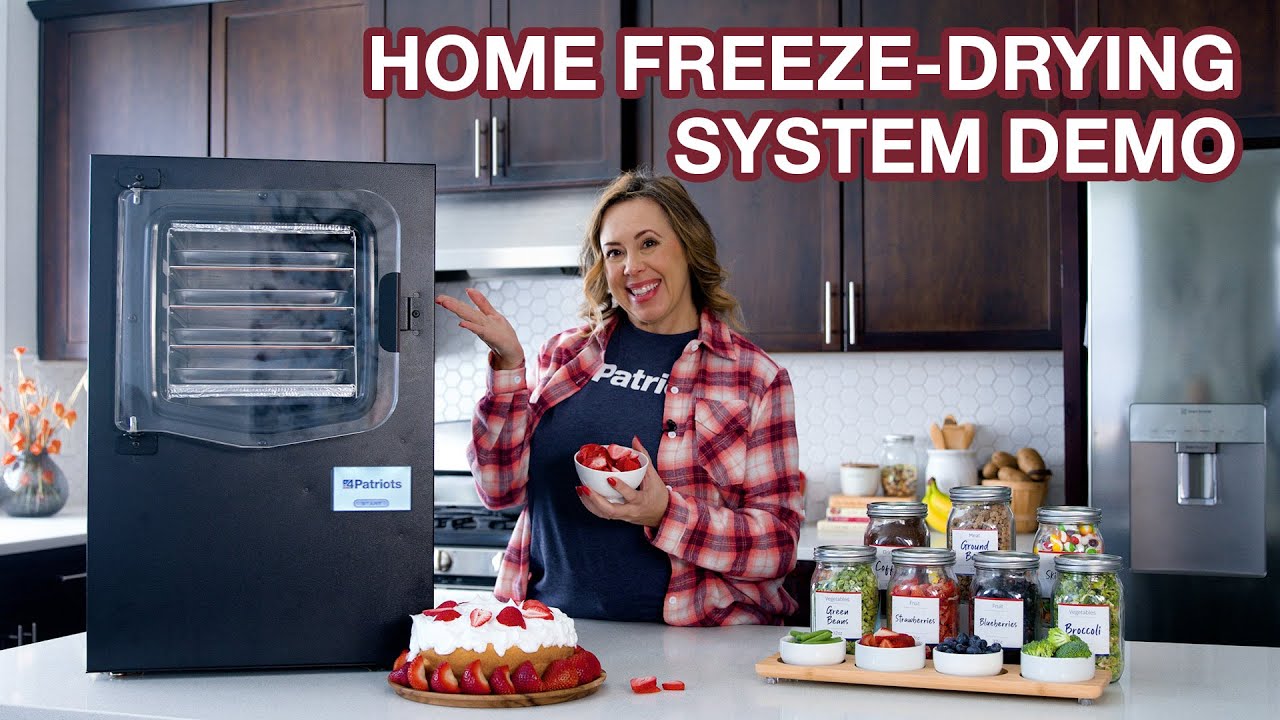 Video on how to use your Home Freeze-drying system.