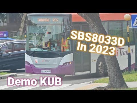 [Exclusive] SBST | SBS8033D - Scania K320UB Demo - Training Bus 2023