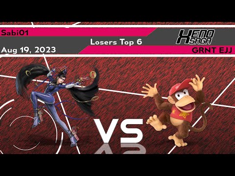 Xenosaga XLVIII - Sabi01 (Bayonetta) vs EJJ (Diddy) - Smash Ultimate