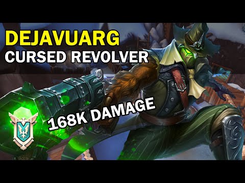 DejavuArg Androxus 168K DAMAGE Paladins Competitive | Master | CURSED REVOLVER