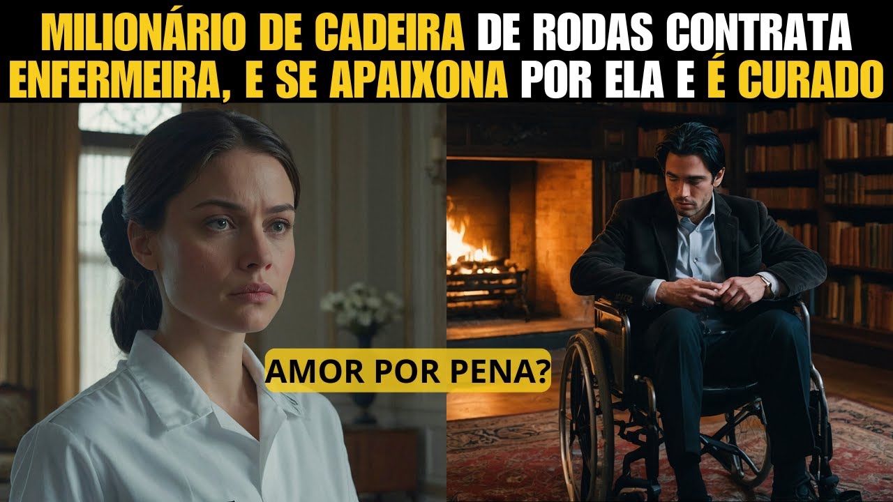 ❤️Milionário em Cadeira de Rodas CONTRATA enfermeira, e se APAIXONA por ela e é CURADO