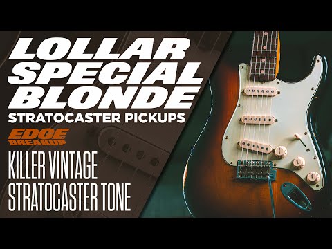 Lollar Blonde / Special pre-wired pickguard with Emerson Blender image 5