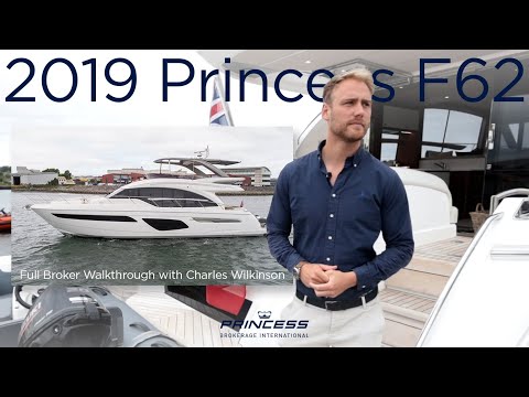 2019 (2020 Model) Princess F62 'Kallisto' Full Broker Walkthrough