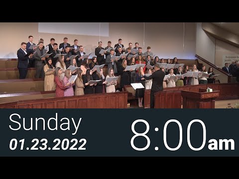 01/23/2022 Sunday 8am - Full Service