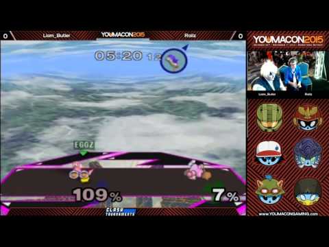 Youmacon 2015 Melee - Liam_Butler vs Railz