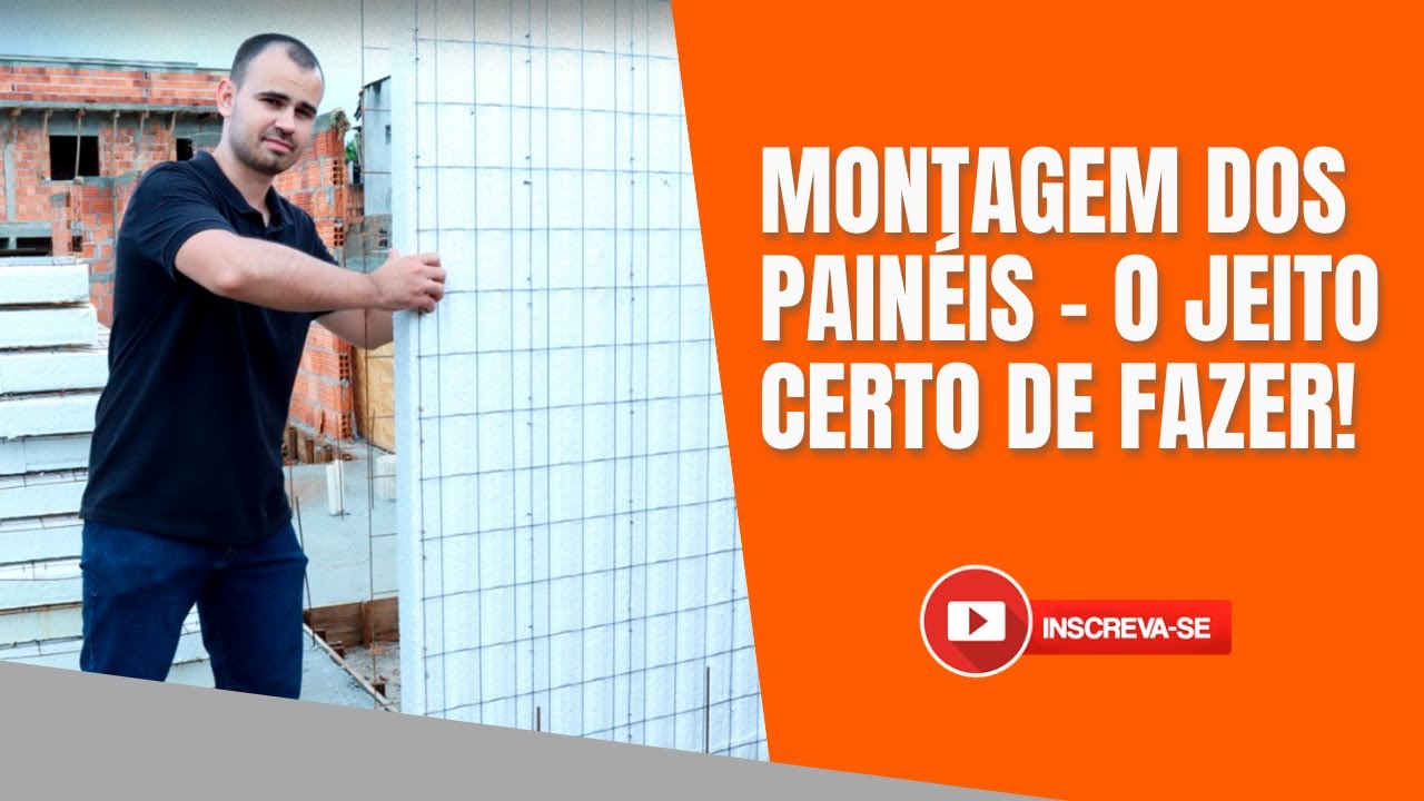 O JEITO CERTO DE MONTAR OS PAINÉIS MONOLÍTICOS EM EPS NA OBRA
