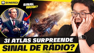 ESTOU COM MEDO! 3I/ATLAS DISPARA CONTRA O SOL E ENVIA SINAIS DE RÁDIO