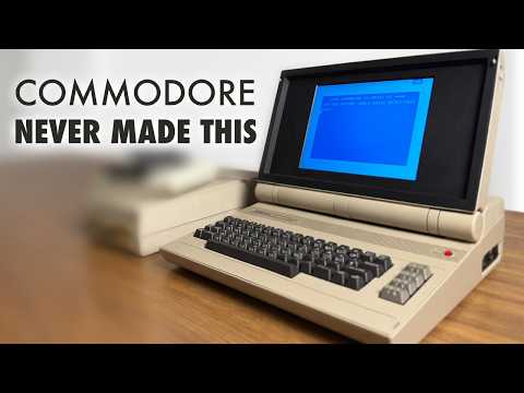 How I Made A C64 Laptop From Scratch - The Portable 64 (Emulation)