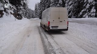 През Превала продължава да е забранено за товарни автомобили