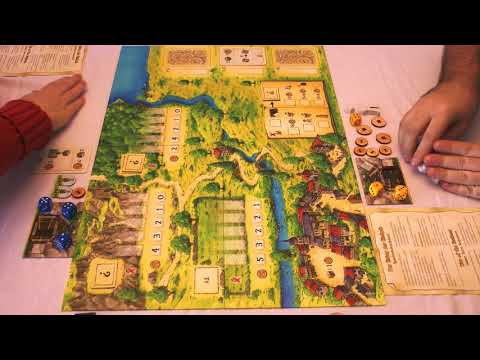 Gameplay & Review: Der Krieg der Knöpfe (ADC Blackfire) / Dice-Placement und Management Spiel