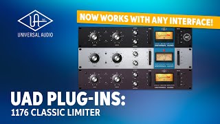 Video thumbnail for Universal Audio UAD 1176 Classic Limiter Collection Plug-in Demo by Sweetwater