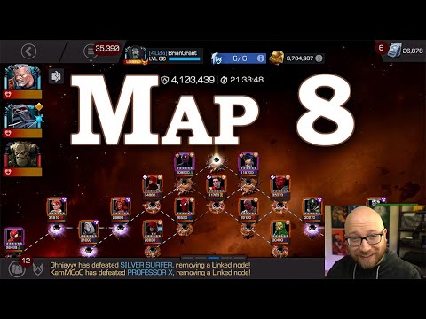 AQ Map 8 - Full Unstoppable Path | Marvel Contest of Champions