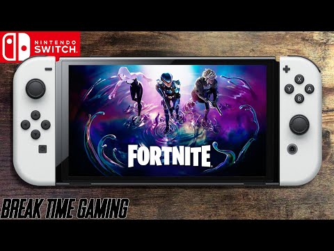 Fortnite Chapter 3 Season 4 - Nintendo Switch OLED Gameplay