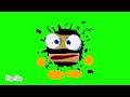 Splaat Running Green Screen