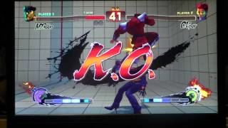 Evo 2013 SSF4AE Money Matches: Dogura (M.Bison) vs RZR Latif (C. Viper)